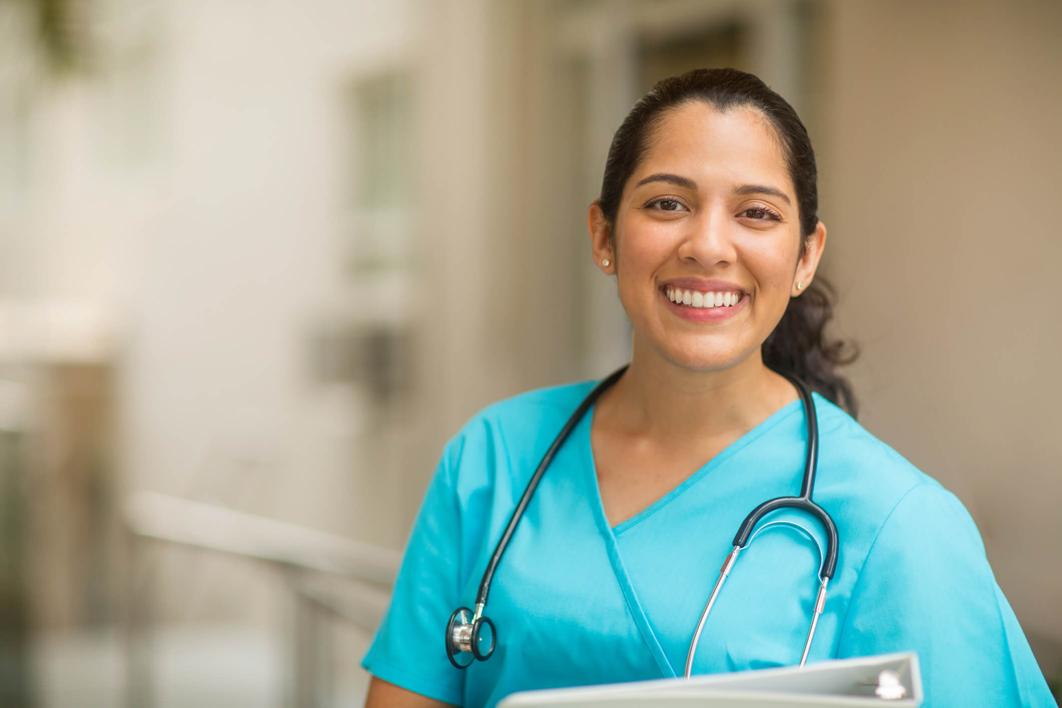 Picture of a female doctor